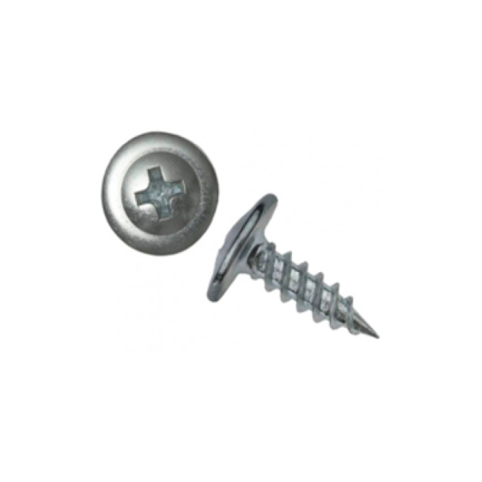 Саморез ПШ 4,2х16 (1000шт) шлиц PH2 цинк (пакет)